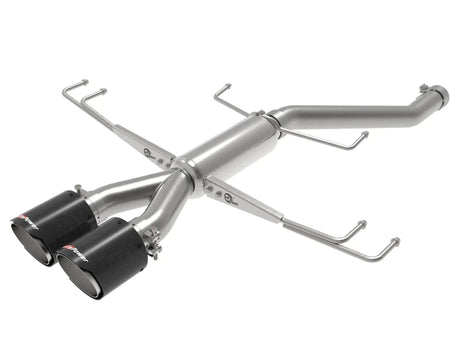 AFE - aFe Takeda 2.5in 304SS Axle - Back Exhaust System 17 - 21 Honda Civic Type R L4 - 2.0L (t)
