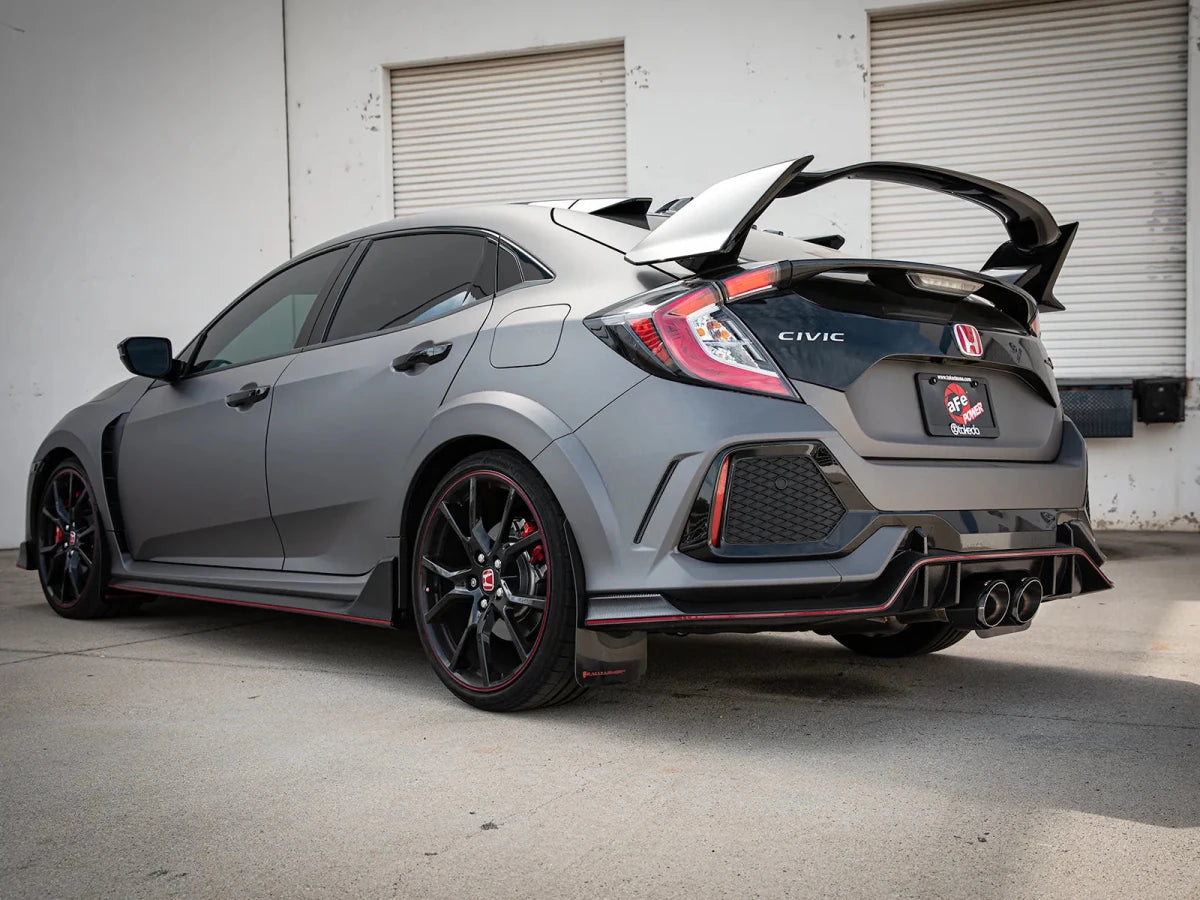 AFE - aFe Takeda 2.5in 304SS Axle - Back Exhaust System 17 - 21 Honda Civic Type R L4 - 2.0L (t)
