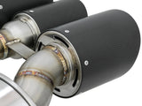 AFE - aFe Takeda 3in 304 SS Cat - Back Exhaust 17 - 21 Honda Civic Type R L4 2.0L (t)