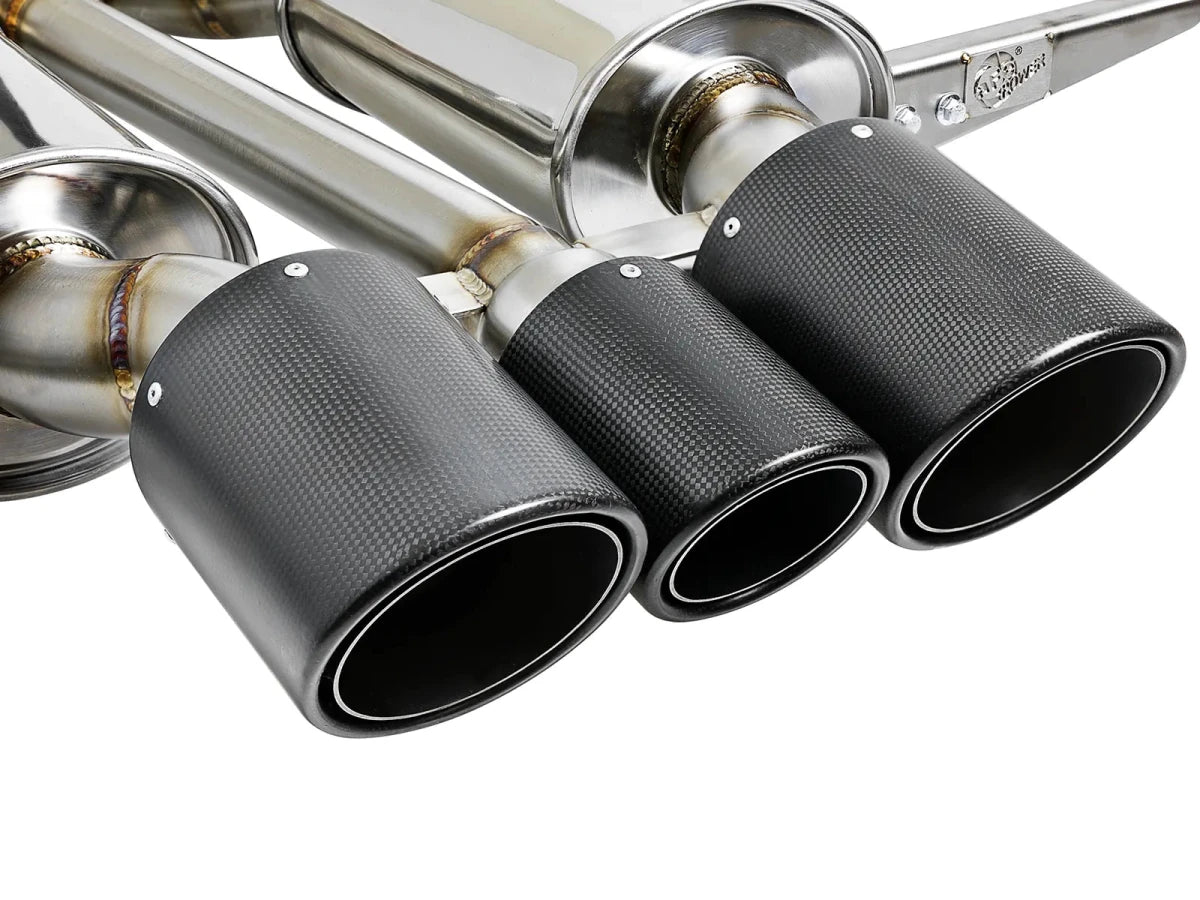 AFE - aFe Takeda 3in 304 SS Cat - Back Exhaust 17 - 21 Honda Civic Type R L4 2.0L (t)