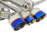 AFE - aFe Takeda 3in 304 SS Cat - Back Exhaust 17 - 21 Honda Civic Type R L4 2.0L (t)