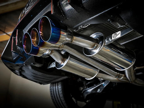 AFE - aFe Takeda 3in 304 SS Cat - Back Exhaust 17 - 21 Honda Civic Type R L4 2.0L (t)