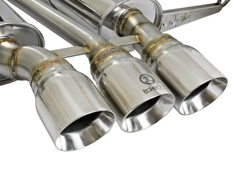 AFE - aFe Takeda 3in 304 SS Cat - Back Exhaust 17 - 21 Honda Civic Type R L4 2.0L (t)