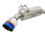 AFE - aFe Takeda Exhaust 304SS Dual Cat - Back w/ Polished Tips 08 - 13 Mitsubishi Lancer Evo X L4 2.0L Turbo