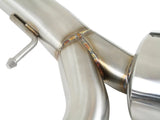 AFE - aFe Takeda Exhaust 304SS Dual Cat - Back w/ Polished Tips 08 - 13 Mitsubishi Lancer Evo X L4 2.0L Turbo