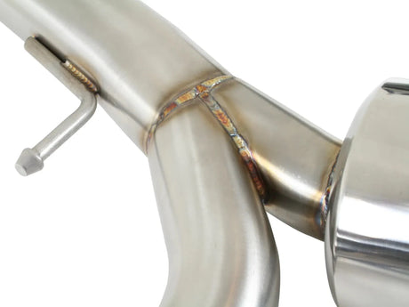 AFE - aFe Takeda Exhaust 304SS Dual Cat - Back w/ Polished Tips 08 - 13 Mitsubishi Lancer Evo X L4 2.0L Turbo