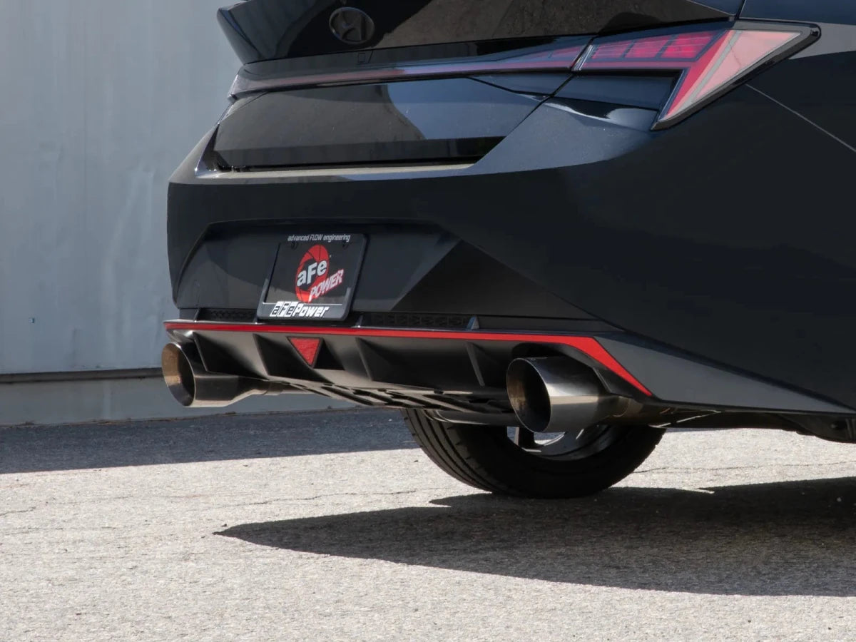 AFE - aFe Takeda Hyundai Elantra N 22 - 25 L4 - 2.0L (t) 3in 304 SS Cat - Back Exhaust