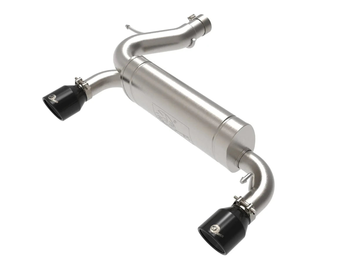 AFE - aFe Vulcan 3in 304 SS Axle - Back Exhaust 2021 Ford Bronco 2.3L/2.7L