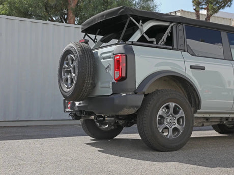 AFE - aFe Vulcan 3in 304 SS Axle - Back Exhaust 2021 Ford Bronco 2.3L/2.7L