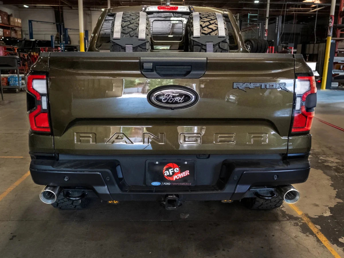 AFE - aFe Vulcan Series 3in 304SS Cat - Back Exhaust 24 - 25 Ford Ranger Raptor V6 - 3.0L (tt)