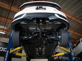 AFE - Takeda 304 Stainless Steel Cat - Back Exhaust System - 10th Gen Honda Civic SI Coupe