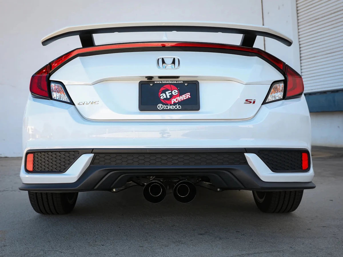 AFE - Takeda 304 Stainless Steel Cat - Back Exhaust System - 10th Gen Honda Civic SI Coupe
