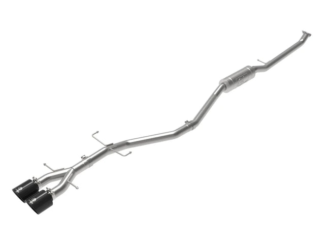 AFE - Takeda 304 Stainless Steel Cat - Back Exhaust System - 10th Gen Honda Civic SI Coupe