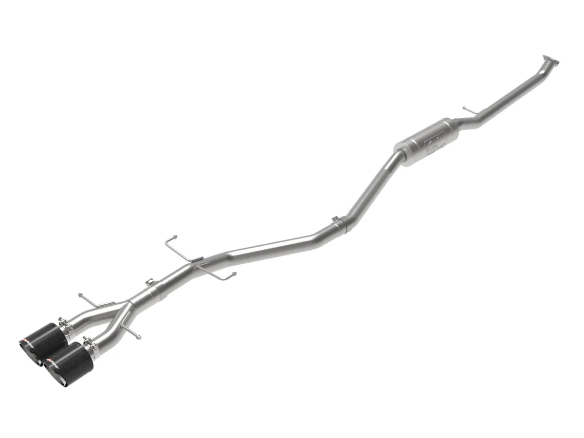 AFE - Takeda 304 Stainless Steel Cat - Back Exhaust System - 10th Gen Honda Civic SI Coupe
