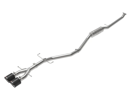 AFE - Takeda 304 Stainless Steel Cat - Back Exhaust System - 10th Gen Honda Civic SI Coupe