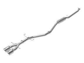 AFE - Takeda 304 Stainless Steel Cat - Back Exhaust System - 10th Gen Honda Civic SI Coupe
