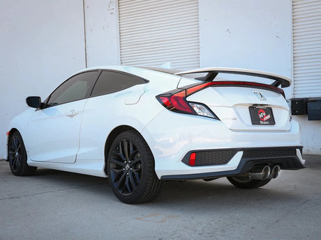AFE - Takeda 304 Stainless Steel Cat - Back Exhaust System - 10th Gen Honda Civic SI Coupe