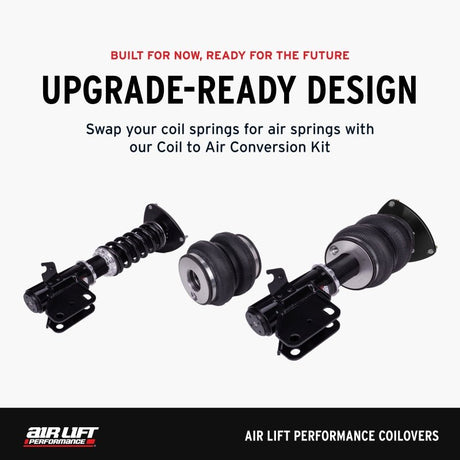 Air Lift Performance - Air Lift Performance 15-20 Audi A3 / 15-24 VW GTI Coilover Kit