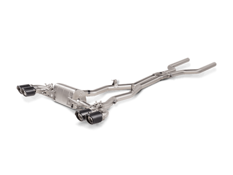 Akrapovic - Akrapovic 2021 BMW M8 / M8 Competition (F93) Evolution Line Cat - Back Exhaust (Titanium) with Carbon Tips
