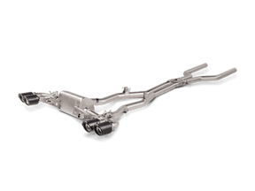 Akrapovic - Akrapovic 2021 BMW M8 / M8 Competition (F93) Evolution Line Cat - Back Exhaust (Titanium) with Carbon Tips