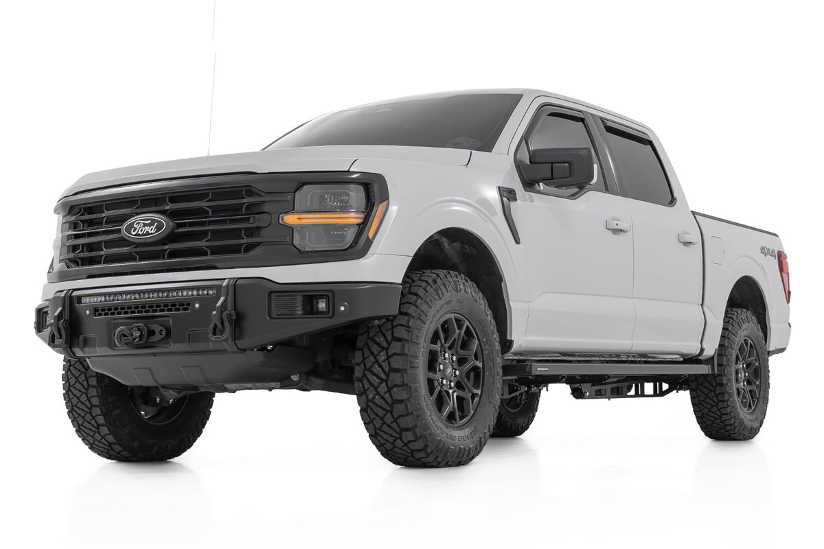 Rough Country Traction Bar Kit for Ford F-150 4WD (2021–2026) | 3–6" Lift