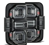 AlphaRex - AlphaRex 21 - 24 Ford Bronco NOVA LED Tail Lights - Black - Panda Motorworks