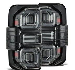 AlphaRex - AlphaRex 21 - 24 Ford Bronco NOVA LED Tail Lights - Black - Panda Motorworks