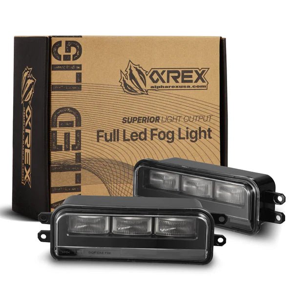 AlphaRex - AlphaRex DoubleTap Dual Color LED Projector Fog Lights – 2024+ Toyota Tacoma