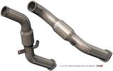 AMS Performance - AMS Performance VR30DDTT Street Full Downpipes W/GESI Cats