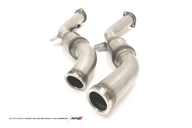 AMS Performance - AMS Performance VR30DDTT Street Full Downpipes W/GESI Cats