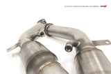 AMS Performance - AMS Performance VR30DDTT Street Full Downpipes W/GESI Cats