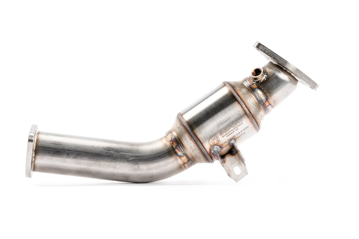 AMS Performance - AMS Performance VR30DDTT Street Lower Downpipes w/GESI Catalytic Converter