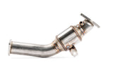 AMS Performance - AMS Performance VR30DDTT Street Lower Downpipes w/GESI Catalytic Converter