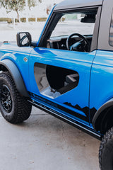 Anderson Composites - Anderson Composites 21 - 24 Ford Bronco 2DR Fiberglass Doors (Pair) w/ CF Inserts - Off Road - Panda Motorworks