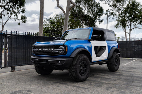 Anderson Composites - Anderson Composites 21 - 24 Ford Bronco 2DR Fiberglass Doors (Pair) w/ CF Inserts - Off Road - Panda Motorworks