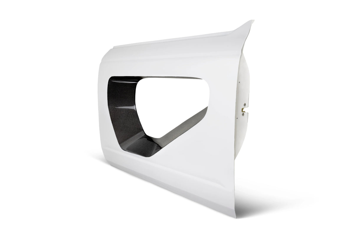 Anderson Composites - Anderson Composites 21 - 24 Ford Bronco 2DR Fiberglass Doors (Pair) w/ CF Inserts - Off Road - Panda Motorworks