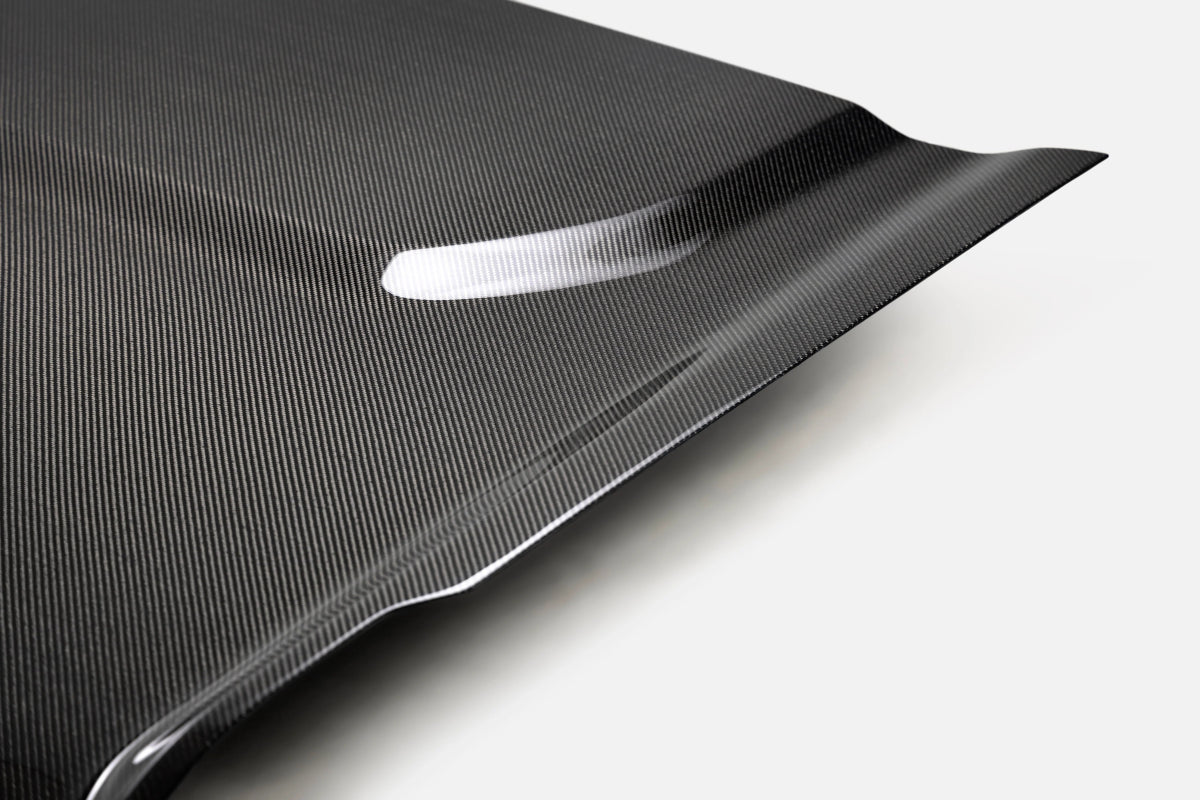 Anderson Composites - Anderson Composites 21 - 24 Ford Bronco 2DR/4DR Type - OE Carbon Fiber Hood - Panda Motorworks