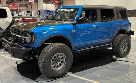 Anderson Composites - Anderson Composites 21 - 24 Ford Bronco 4 Door Carbon Fiber Fender Flare Delete Kit - Panda Motorworks