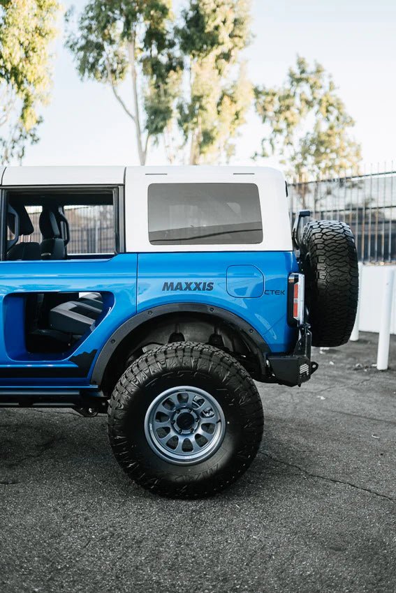 Anderson Composites - Anderson Composites 21 - 24 Ford Bronco 4 Door Carbon Fiber Fender Flare Delete Kit - Panda Motorworks