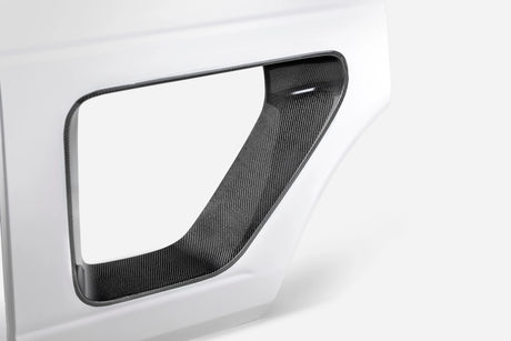 Anderson Composites - Anderson Composites 21 - 24 Ford Bronco 4DR Fiberglass Rear Doors (Pair) w/ CF Inserts - Off Road - Panda Motorworks