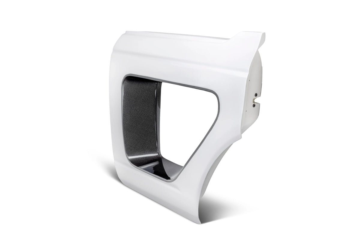 Anderson Composites - Anderson Composites 21 - 24 Ford Bronco 4DR Fiberglass Rear Doors (Pair) w/ CF Inserts - Off Road - Panda Motorworks