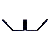 Topo Front Door Net Trim Overlay Kit (Printed Series) - 2021+ Bronco