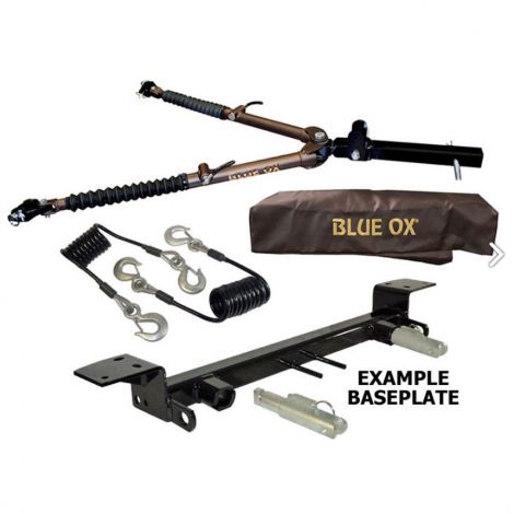 Blue Ox Avail Tow Bar (10,000 Lbs. Capacity) & Baseplate Combo Fits Select Ford Bronco (Modular Bumper) & Ford Bronco (Capable Bumper)