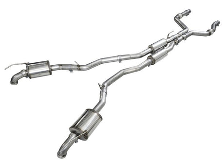 AWE Tuning - AWE 0FG Catback Exhaust for 2026+ Ford Explorer Tremor 3.0L EcoBoost with Dual BashGuards