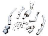 AWE Tuning - AWE 0FG Exhaust Suite for the 4th Gen RAM 1500 5.7L (with bumper cutouts)