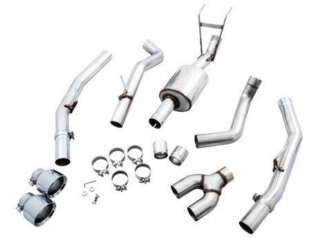 AWE Tuning - AWE 0FG Exhaust Suite for the 4th Gen RAM 1500 5.7L (with bumper cutouts)