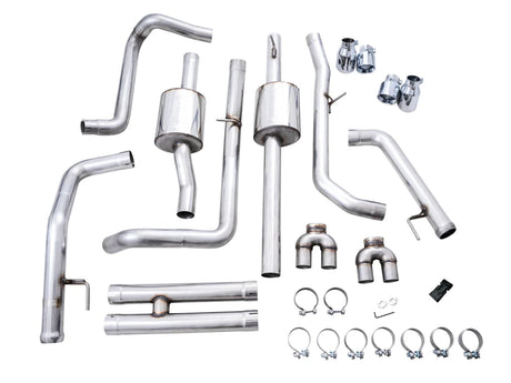 AWE Tuning - AWE 0FG Exhaust Suite for the 4th Gen Silverado ZR2 / Sierra AT4X 6.2L