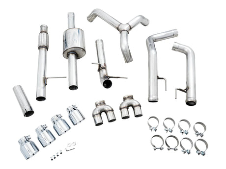 AWE Tuning - AWE 0FG Exhaust Suite for the 4th Gen Silverado/Sierra 5.3L