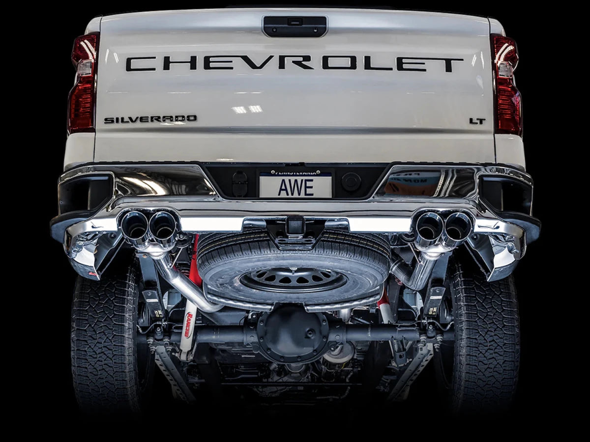 AWE Tuning - AWE 0FG Exhaust Suite for the 4th Gen Silverado/Sierra 5.3L