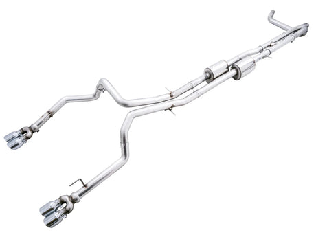 AWE Tuning - AWE 0FG Exhaust Suite for the 4th Gen Silverado/Sierra 6.2L